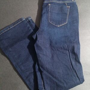 Mossimo Women's  Curvy Boot Cut Jeans - Dark Blue